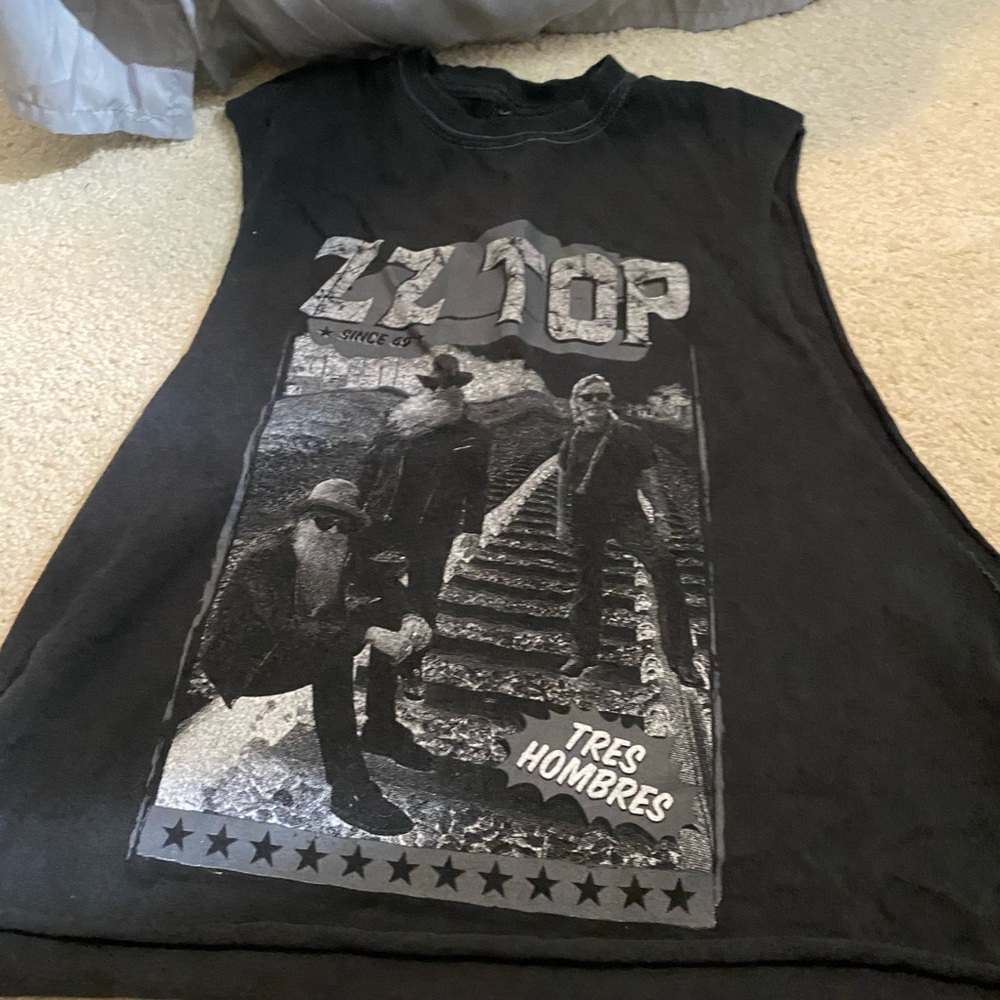 Forever 21 ZZ top muscle shirt